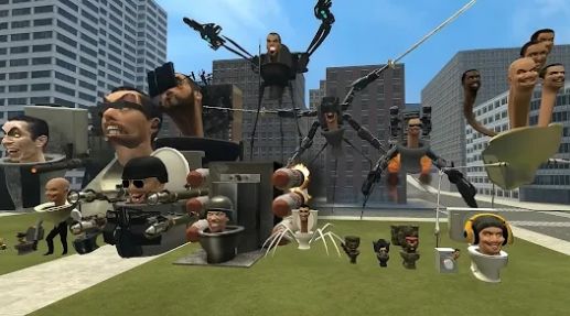 扬声者对抗马桶怪兽游戏下载手机版图片1