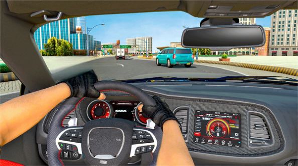 巨型赛车驾驶模拟游戏图1
