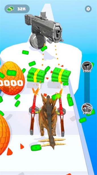 疯狂的恐龙枪游戏图2