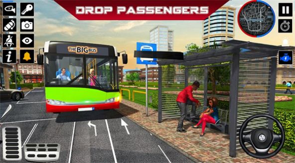 巴士现代模拟教练游戏图1