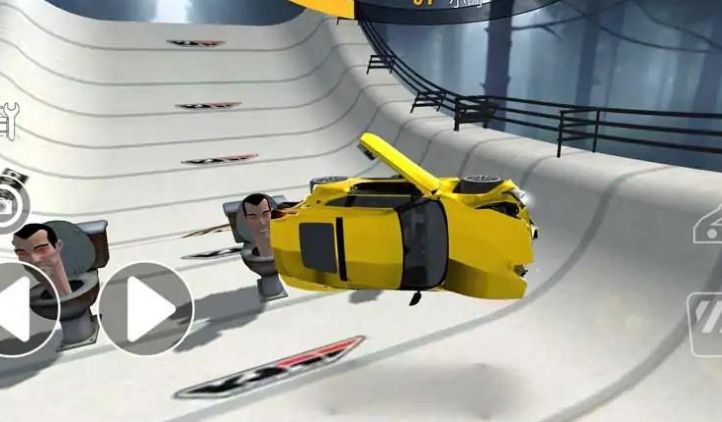马桶人车祸模拟器游戏图1