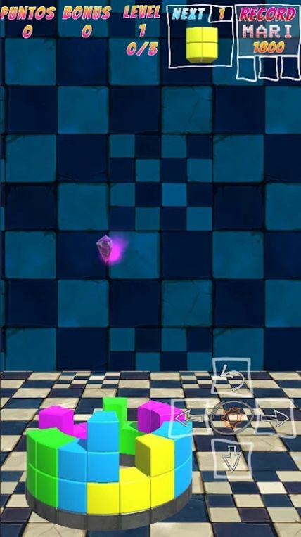 多色线方块收集游戏图3