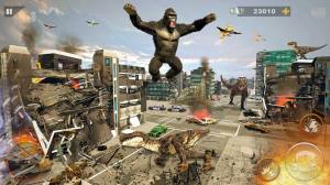 致命的恐龙袭击愤怒的大猩猩游戏安卓版下载图片1