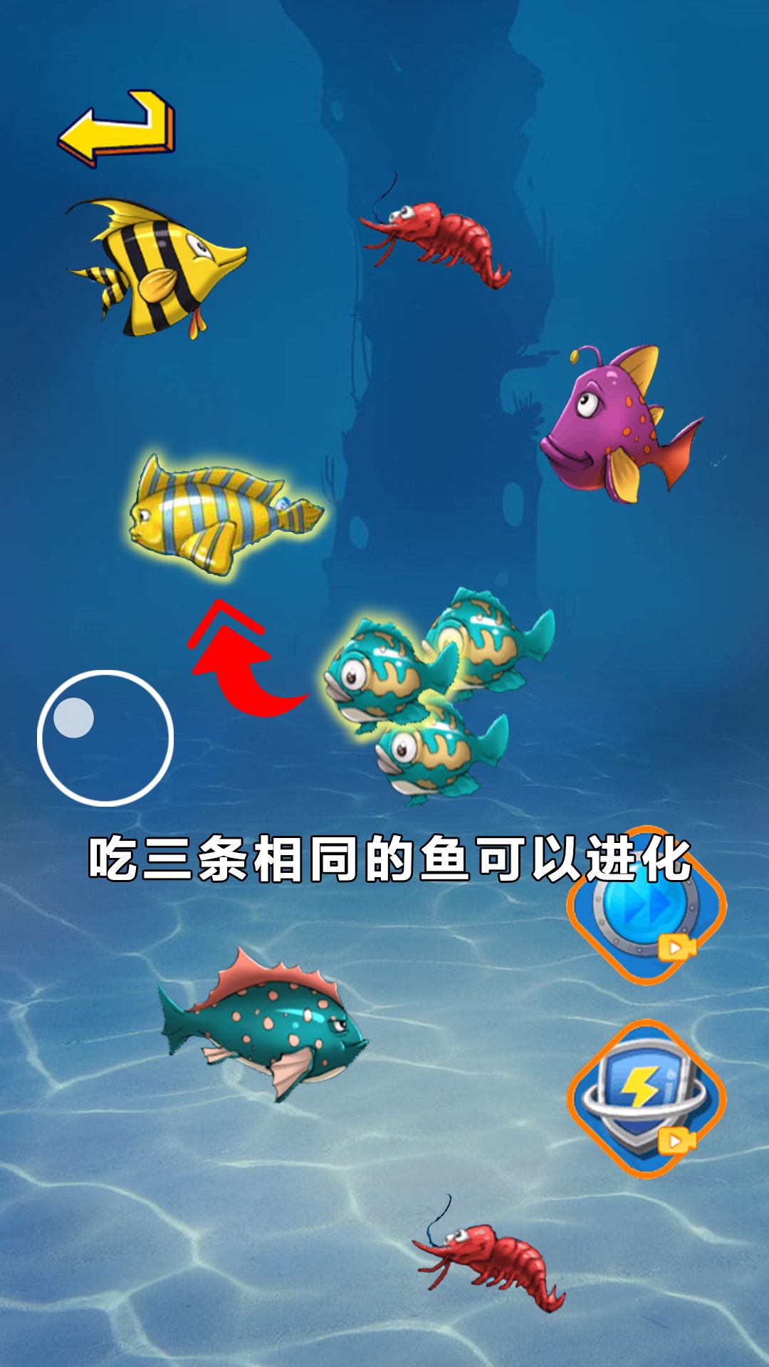 经典大鱼吃小鱼游戏图3