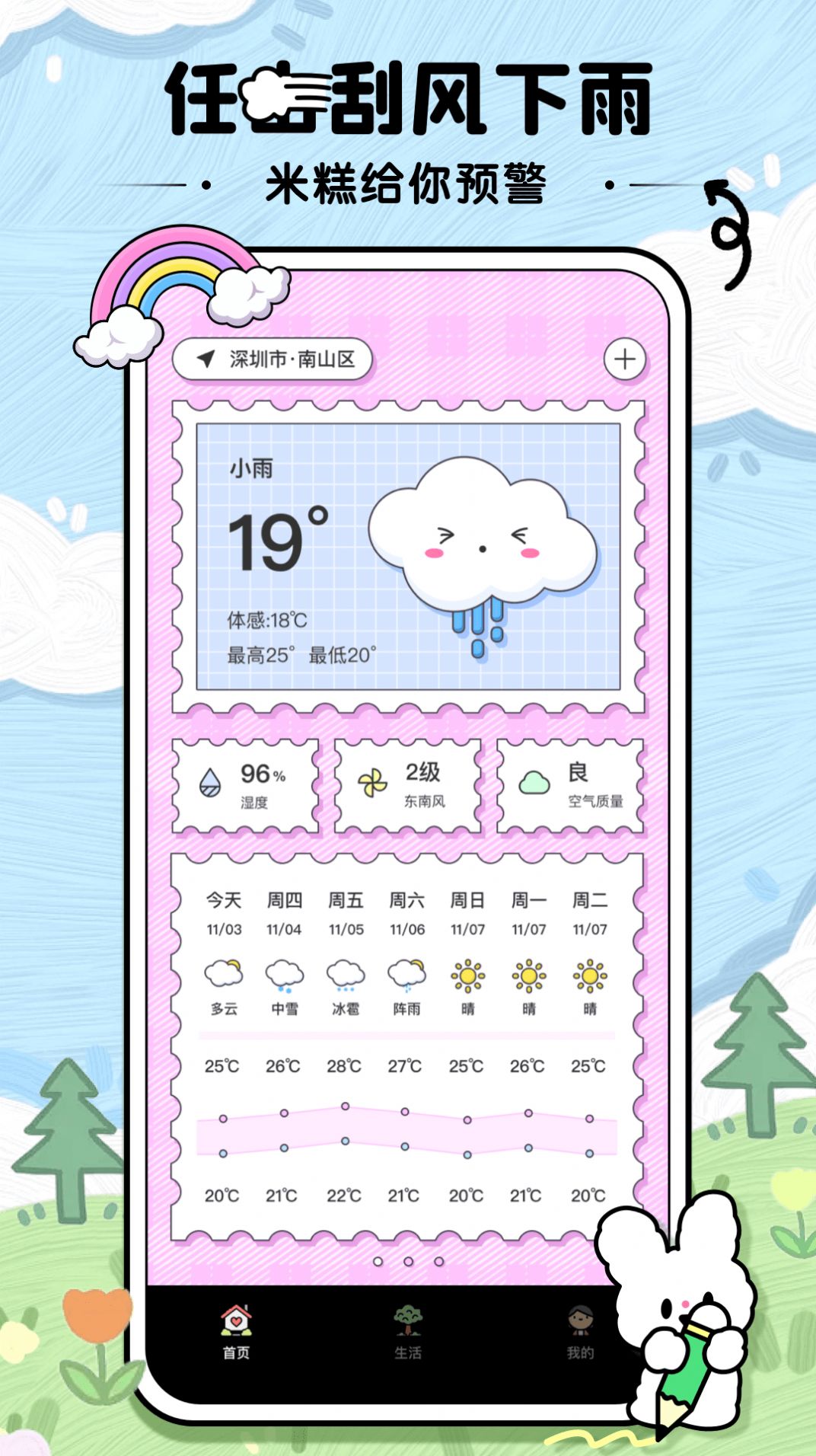 米糕天气物语app图2