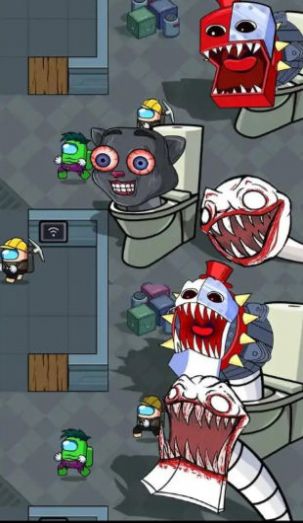 奇怪的马桶头游戏图2