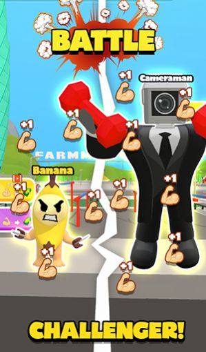 香蕉猫举重英雄游戏图1