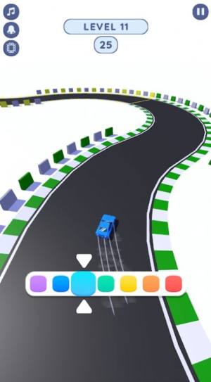 彩色赛车竞速游戏图3