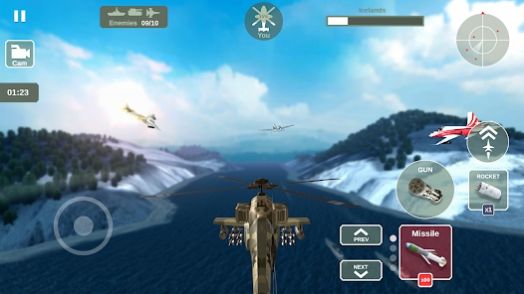 直升机模拟器天空战争手机版图1