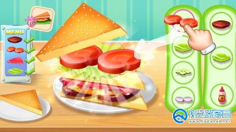 制作三明治游戏下载-模拟制作三明治游戏-最好玩的三明治制作游戏