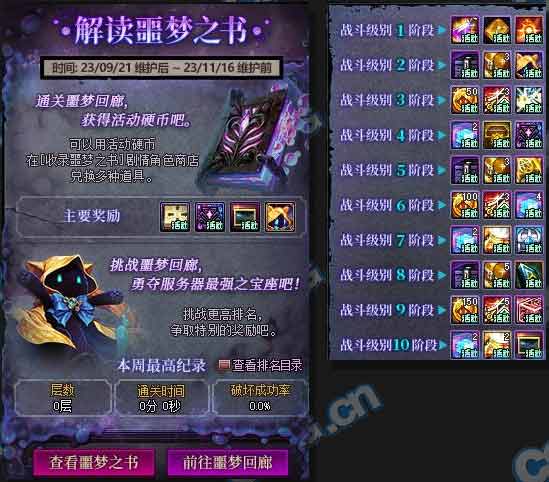 dnf噩梦回廊门槛名望是多少  噩梦回廊门槛名望要求一览[多图]