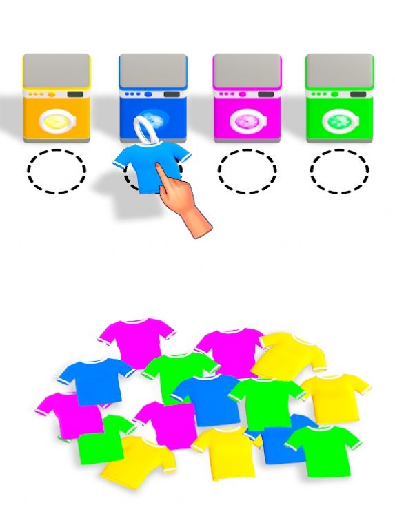 洗衣房分拣游戏图1