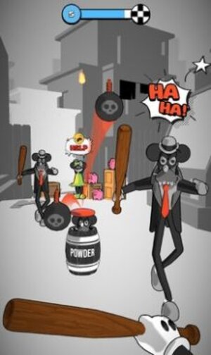 炙热飞刀游戏安卓版(Hit Noir)图片1