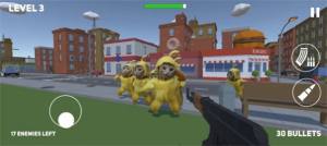 快乐香蕉猫射手攻击游戏图3