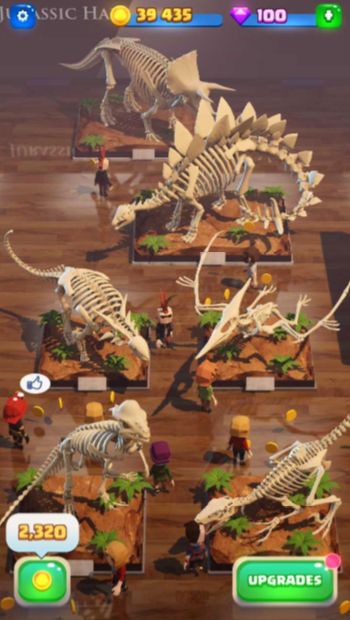 恐龙世界空闲博物馆游戏图1