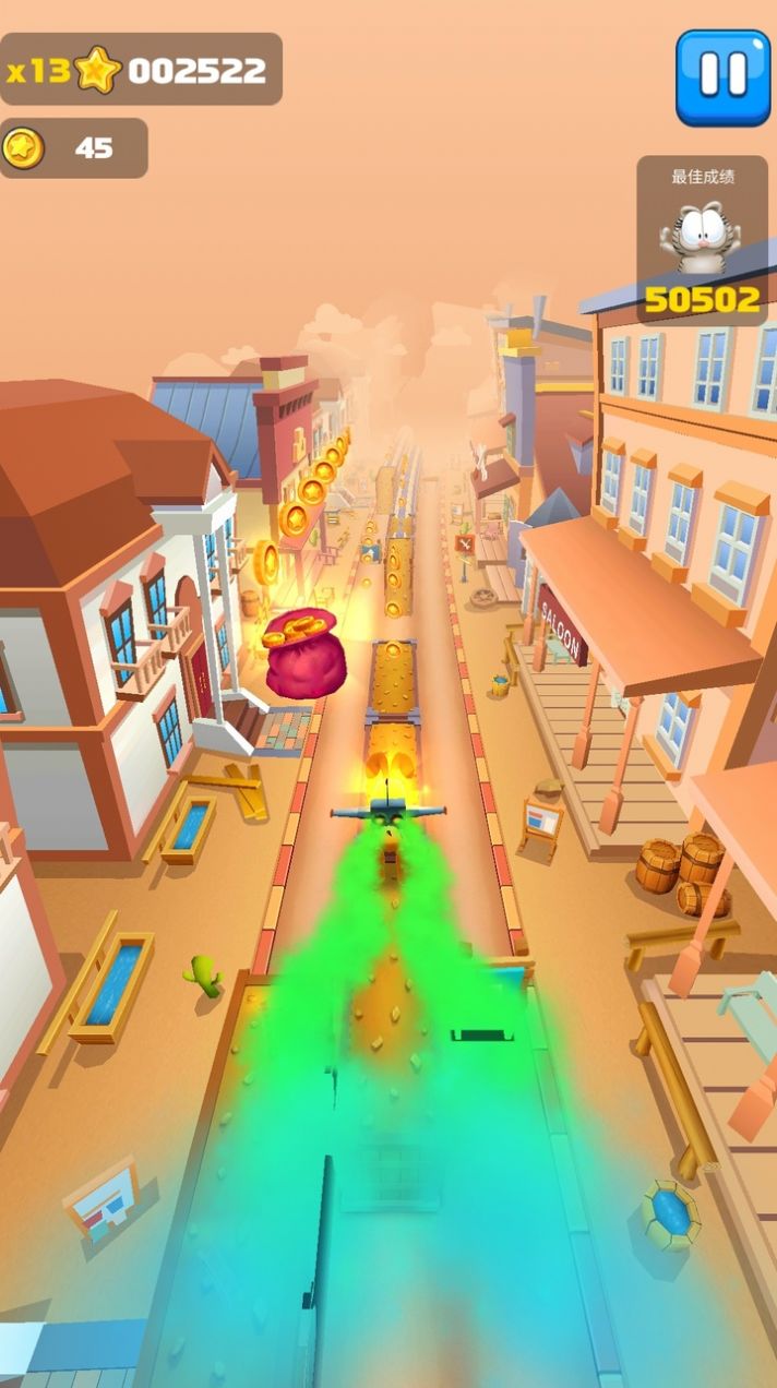 超级跑酷加菲猫游戏下载最新版图片1