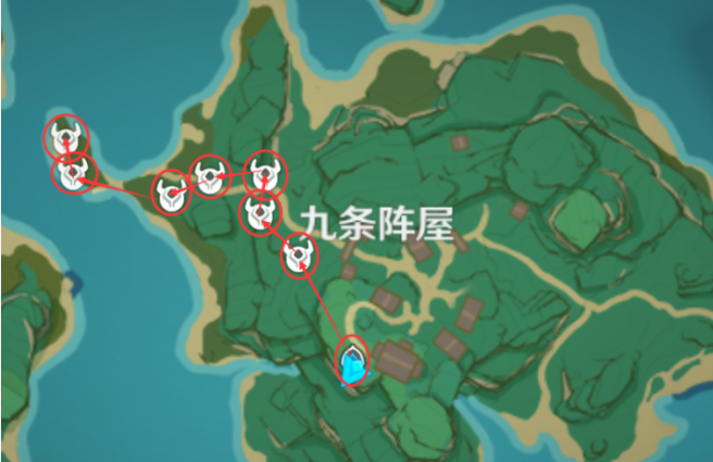 原神血斛采集路线攻略 4.5血斛采集路线分布位置一览[多图]图片2