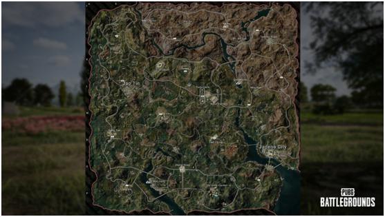 pubg荣都交易所在哪  绝地求生荣都交易所坐标位置一览[多图]