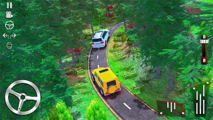 森林吉普车越野驾驶游戏图2