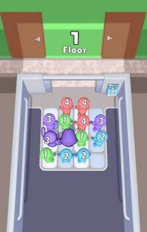 电梯排队游戏图2