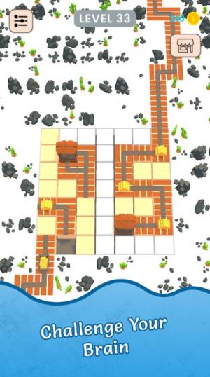 铁路迷宫方块挑战游戏图1