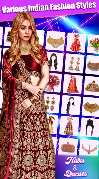 印度美容时尚造型师游戏图3