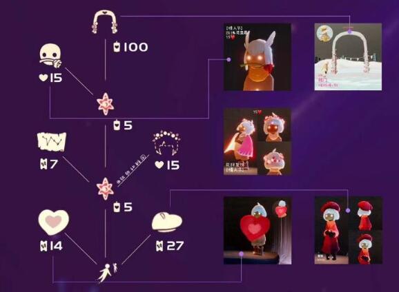 光遇同心节兑换图2024  最新同心节物品兑换图表一览[多图]