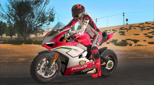 运动摩托车赛车模拟器中文版图3
