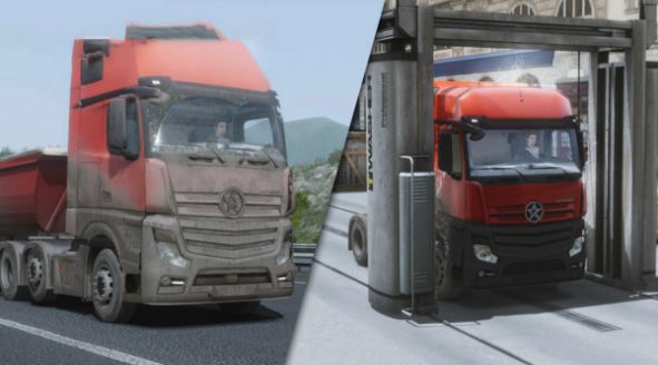 欧洲卡车卡车模拟游戏图1