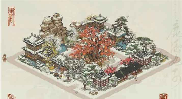 江南百景图白雪镇布局攻略  白雪镇最佳布局大全[多图]