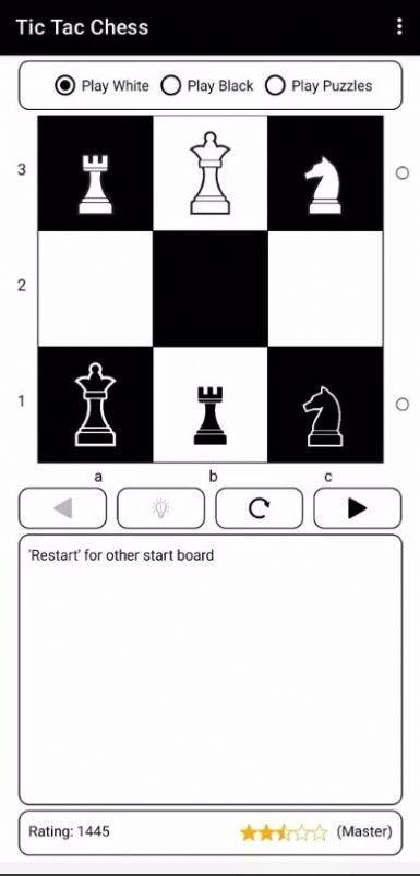 圈圈叉叉与国际象棋游戏图2