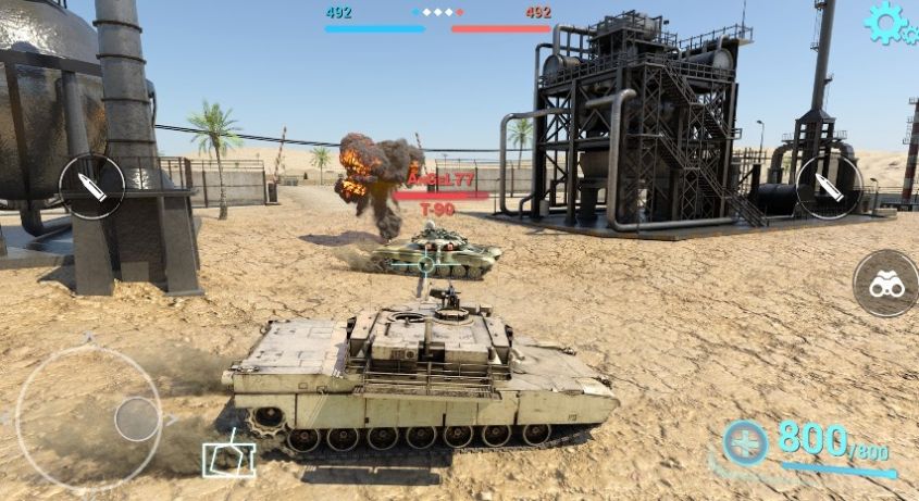 坦克世界大对决游戏官方安卓版图片1