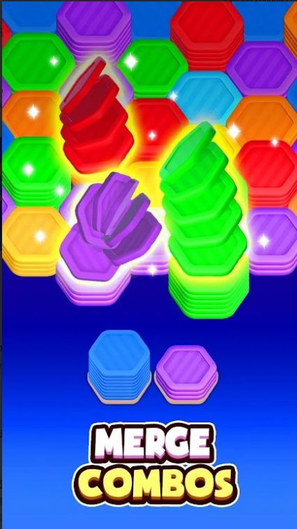 六边形排序颜色益智游戏下载手机版图片1