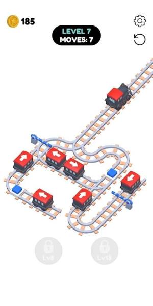 火车排序难题游戏图3