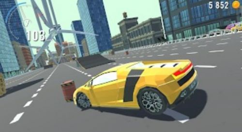 汽车下降冲刺模拟游戏图1