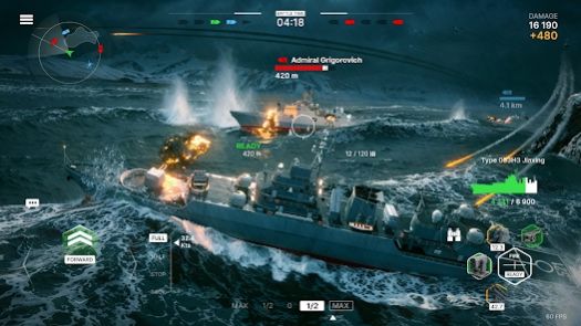 Warships Mobile中文版图1