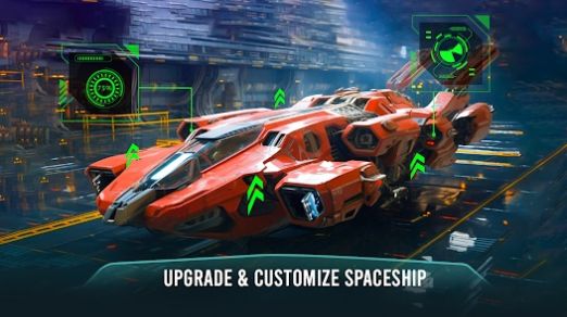 银河飞船竞速3D游戏中文版（Spaceship Racing Galaxy 3D）图片1