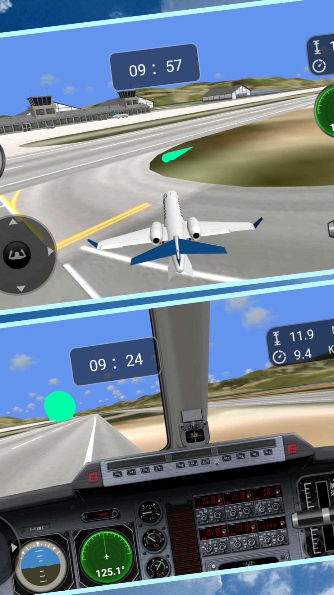 蓝天飞行驾驶家游戏官方安卓版 v3.4.9截图1