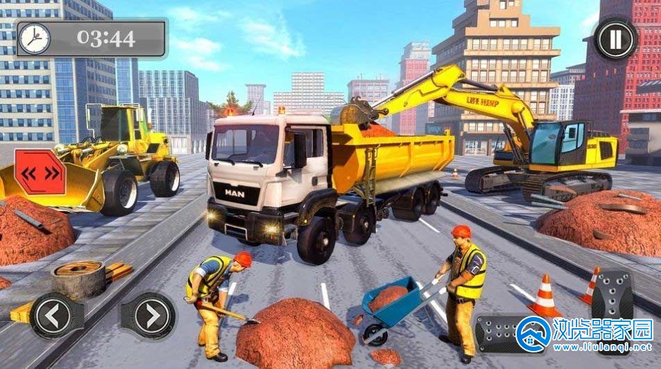 挖掘机施工游戏下载推荐-模拟挖掘机施工的游戏有哪些-模拟挖掘机施工的手游大全