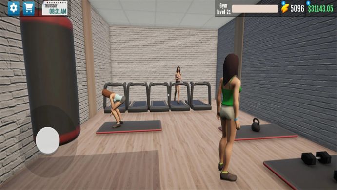 健身房模拟器3D游戏最新手机版（Fitness Gym Simulator Fit 3D）图片1