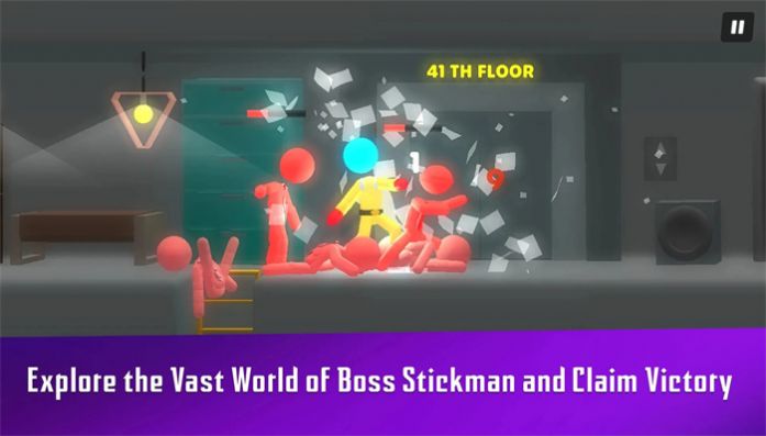火柴人老大3D游戏中文版（BossStickman） v3.9截图1