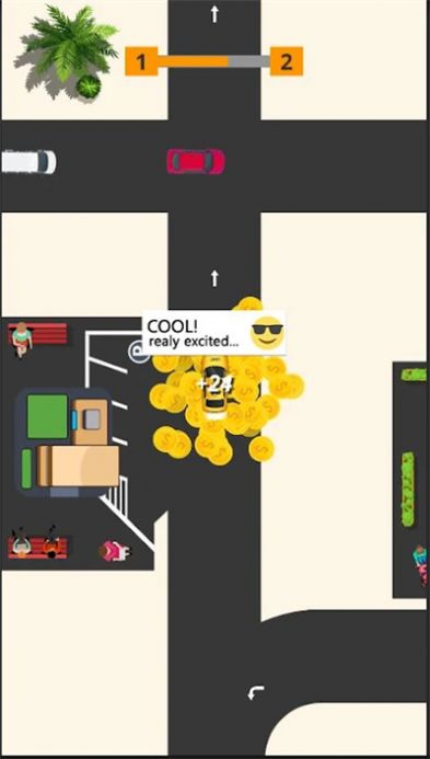 空闲出租车驾驶模拟器游戏图2