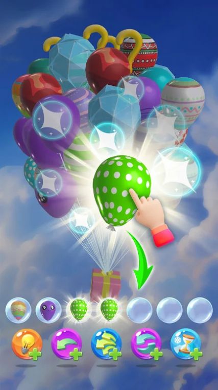 三重爆炸气泡匹配游戏图2