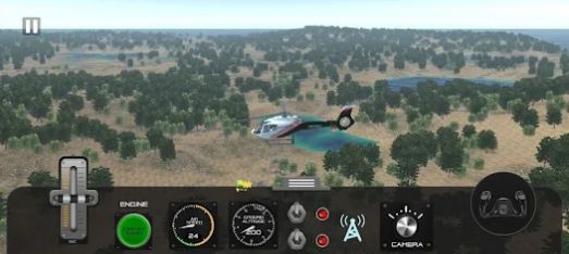 起飞直升机飞行模拟器游戏图2