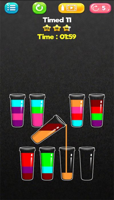 果汁液体分类拼图游戏手机版下载 v1.0截图1