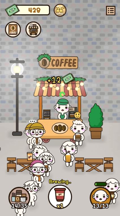 lofi咖啡店游戏官方版下载(Lofi Cafe) v0.8截图2