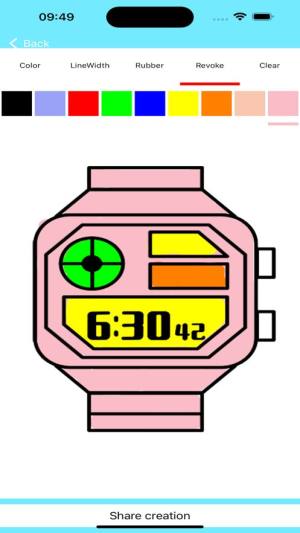Punctual watch doodle app图1