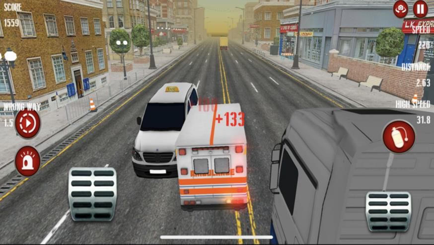 紧急救护车救援驾驶手机版图1