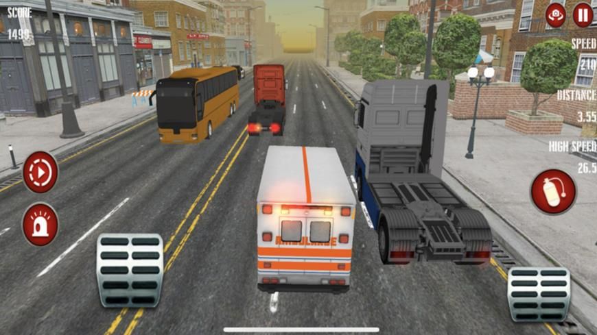 紧急救护车救援驾驶游戏手机版最新版图片1