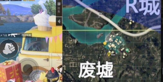 和平精英和盔仔合影任务怎么做？盔仔打卡点位置及任务流程图文汇总[多图]图片2